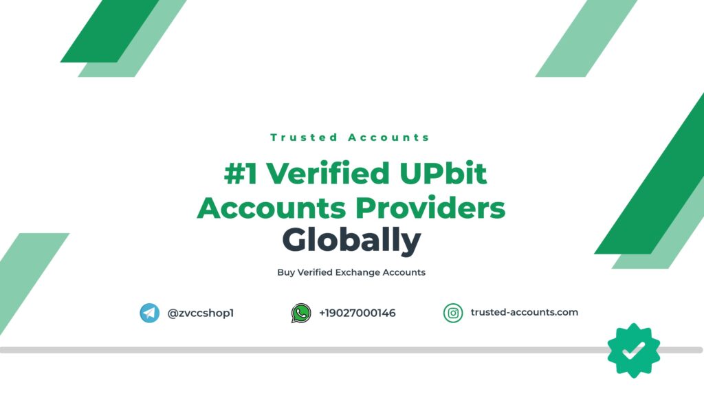 buy verified upbit accounts