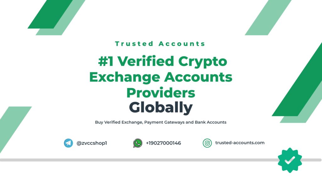 buy verified crypto exchange accounts