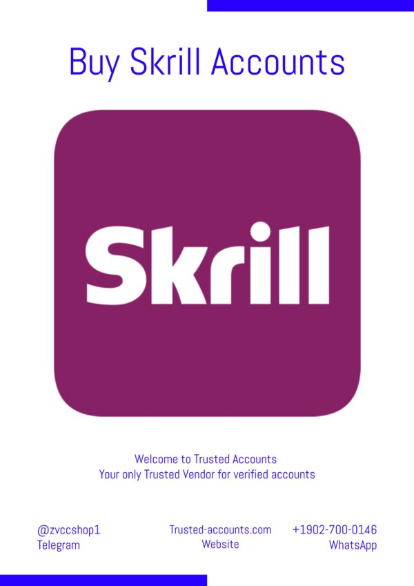 buy verified skrill accounts