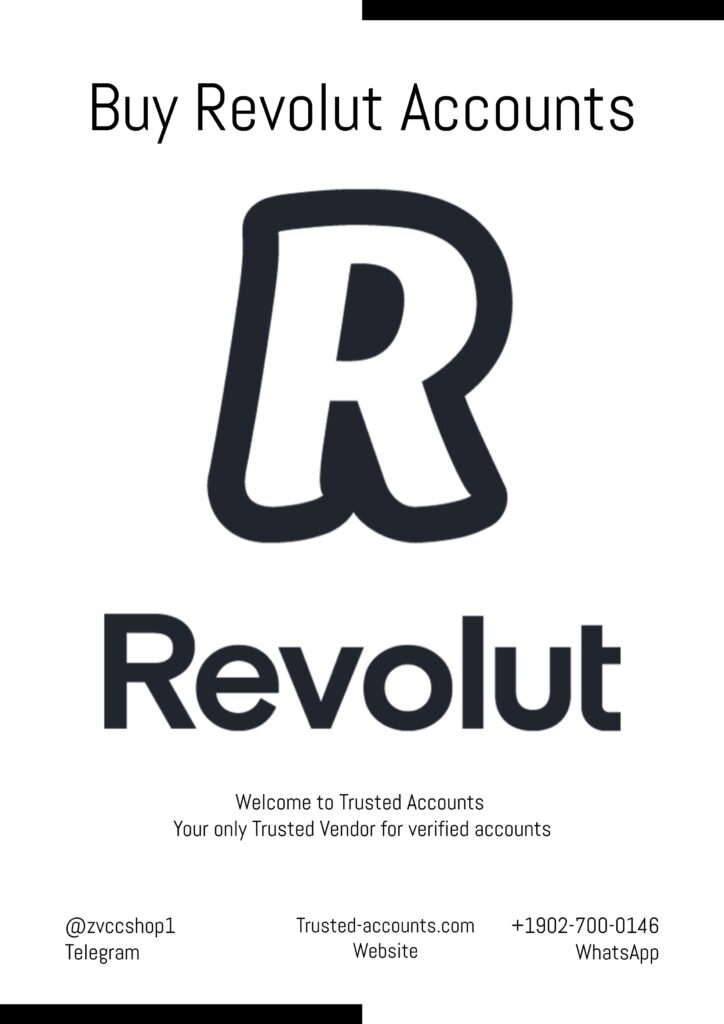 Buy Verified Revolut Accounts