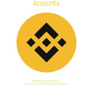 buy verified binance accounts