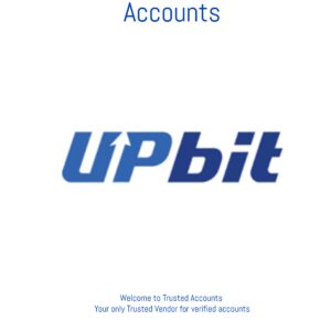 buy verified upbit accounts