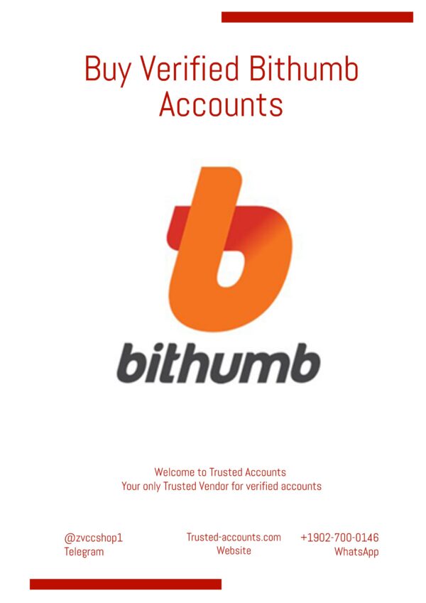 buy verified bithumb accounts